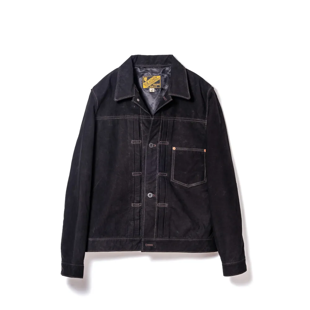 HORSE NUBUCK WWII JEAN JACKET メンズ ウィメンズ レザージャケット 革ジャン