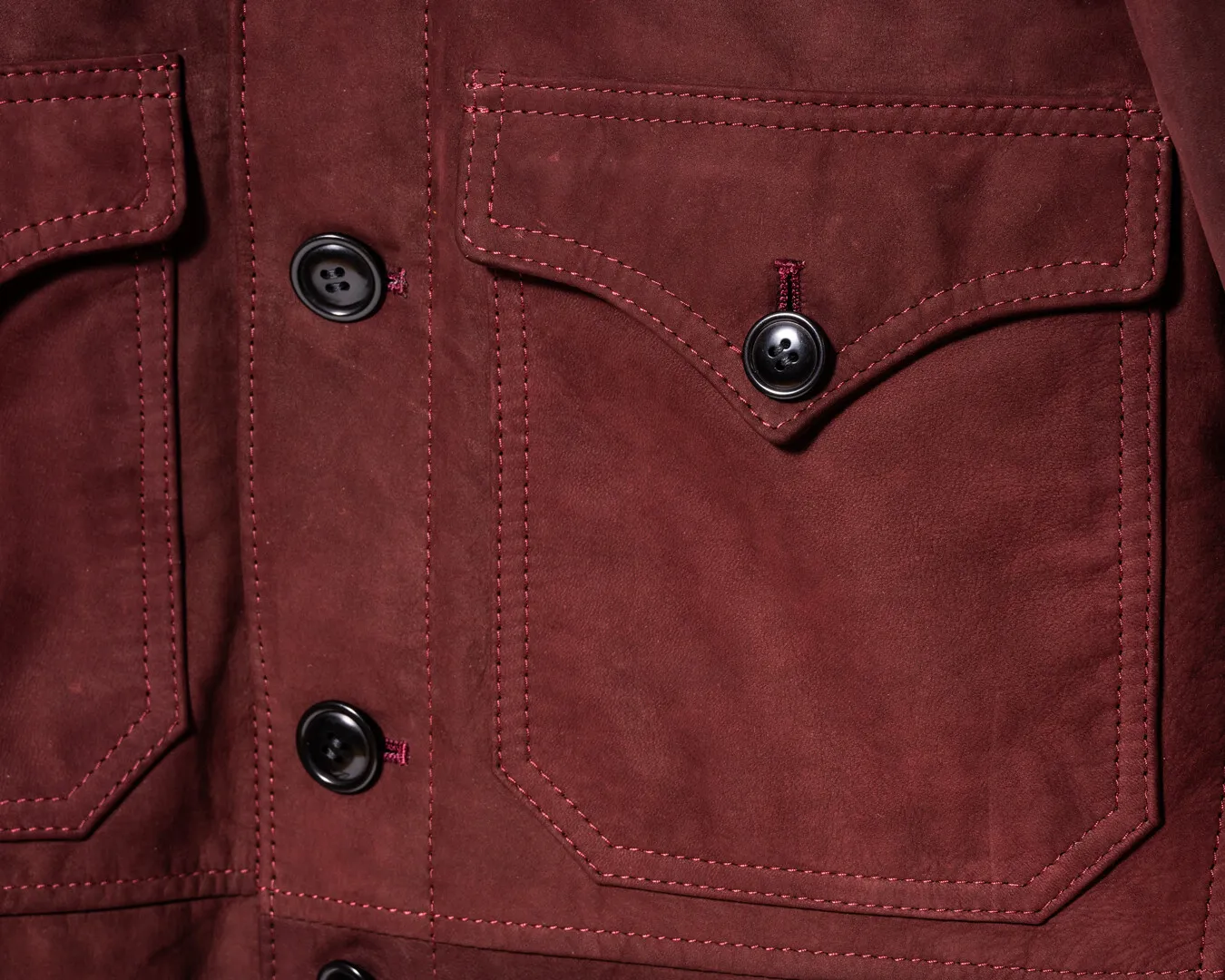 HORSE NUBUCK COSSACK JACKET leather jacket brand