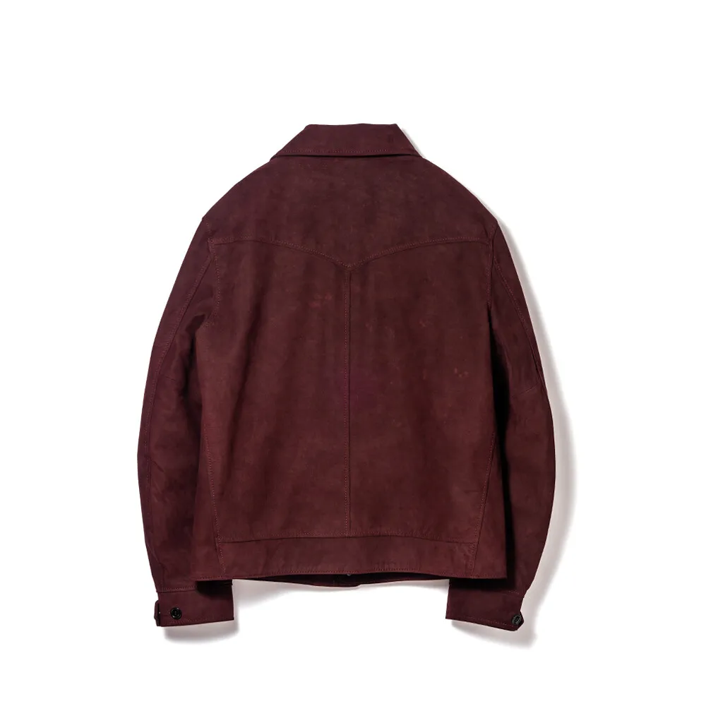 HORSE NUBUCK COSSACK JACKET leather jacket brand