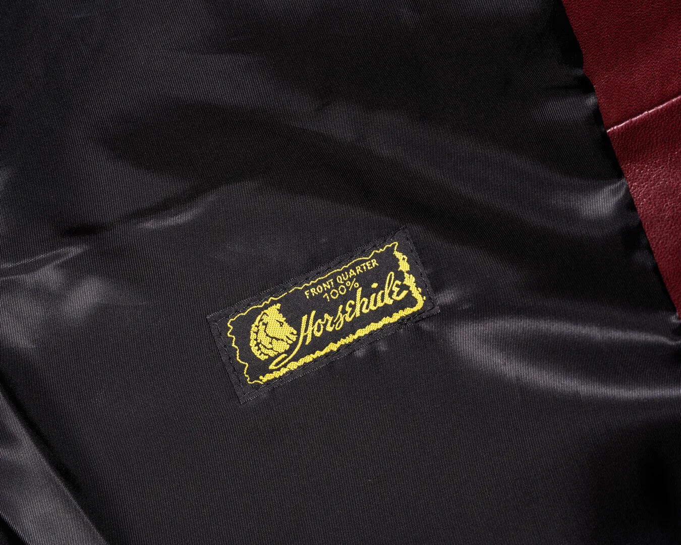 OIL SOFT HORSE×ANILINE HORSE DOWN JACKET leather jacket brand