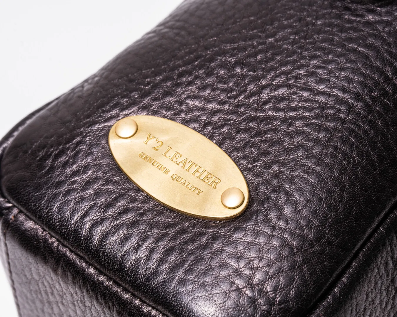 OILED ROUGH STEER MINI BOSTON BAG leather jacket brand