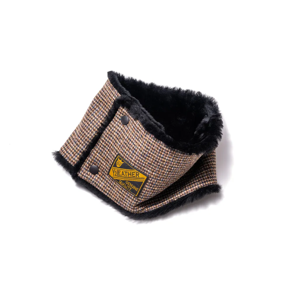 MOUTON NECK GAITER メンズ ウィメンズ レザージャケット 革ジャン