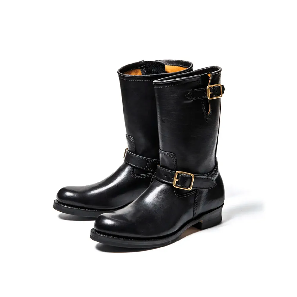 ECO HORSE ENGINEER BOOTS leather jacket brand