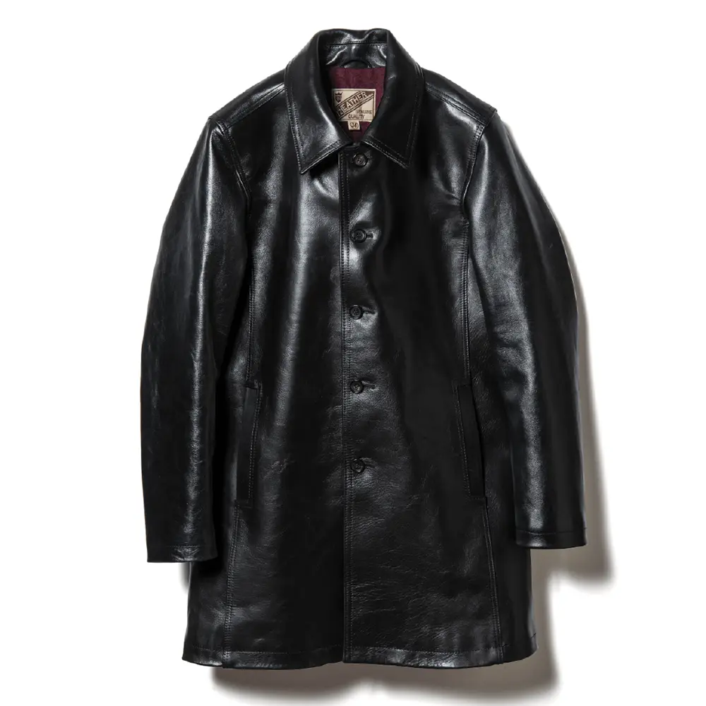 ANILINE HORSE SHOP COAT leather jacket brand