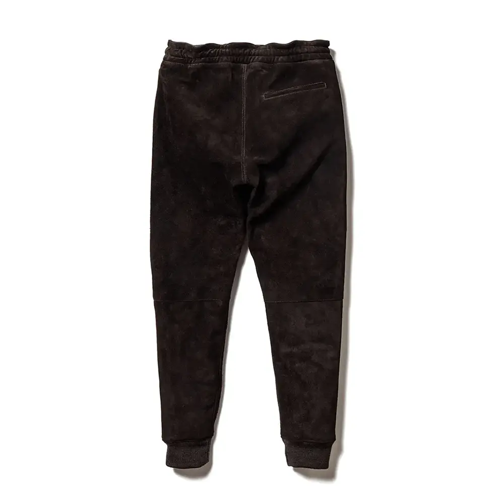 STEER SUEDE RELAX PANTS leather jacket brand