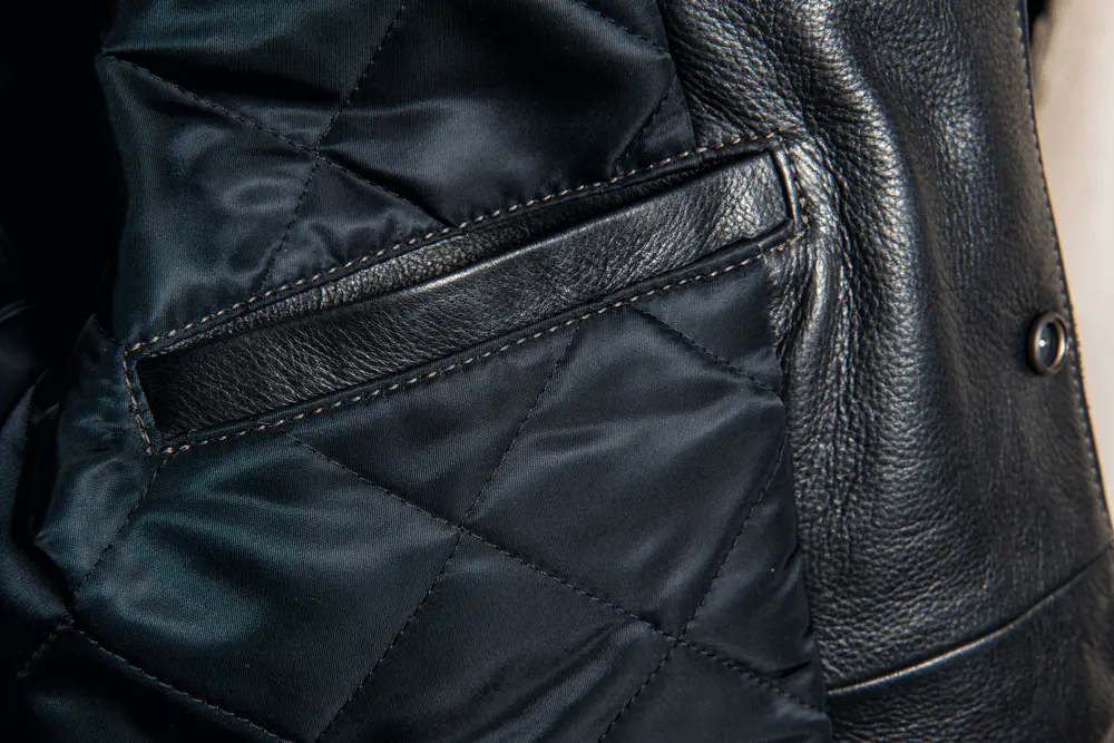 STEER SUEDE & VINTAGE HORSE LIGHT PHARAOH JACKET leather jacket brand