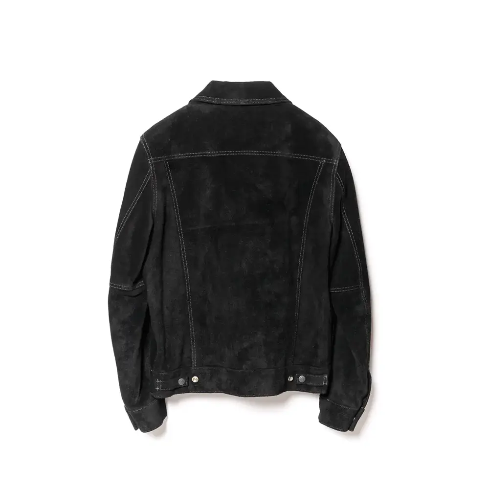 STEER ROUGHOUT 3RD TYPE JEAN JACKET メンズ ウィメンズ レザージャケット 革ジャン