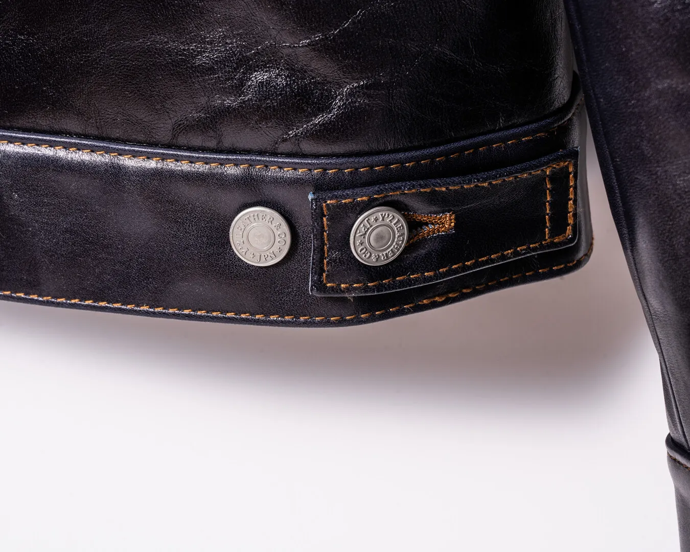 INDIGO HORSE TYPE II JEAN JACKET メンズ ウィメンズ レザージャケット 革ジャン