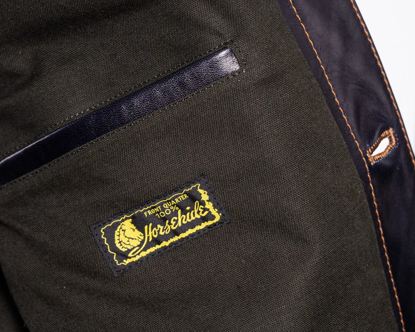 INDIGO HORSE TYPE II JEAN JACKET メンズ ウィメンズ レザージャケット 革ジャン