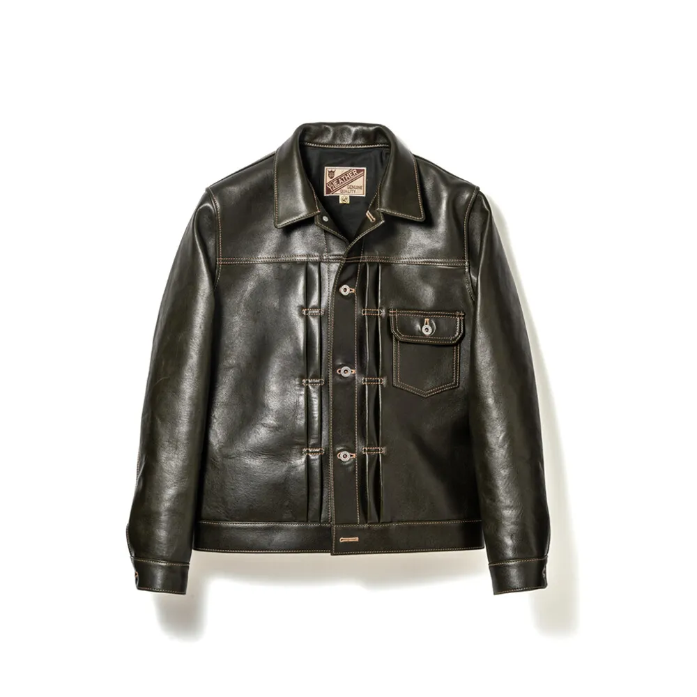 ECO HORSE TYPE I JEAN JACKET メンズ ウィメンズ レザージャケット 革ジャン